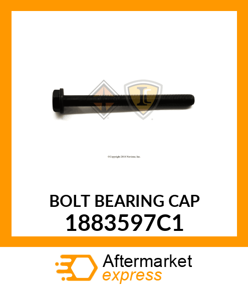 BOLT BEARING CAP 1883597C1