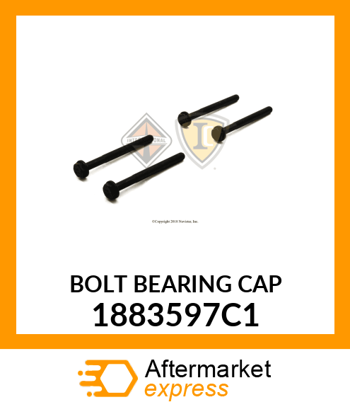 BOLT BEARING CAP 1883597C1