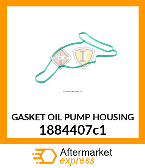 GASKET OIL PUMP HOUSING 1884407c1