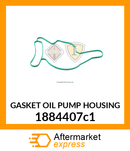 GASKET OIL PUMP HOUSING 1884407c1
