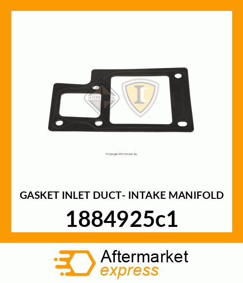 Gasket - Inlet 1884925c1
