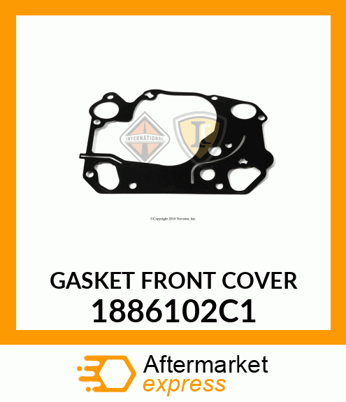 GASKET FRONT COVER 1886102C1