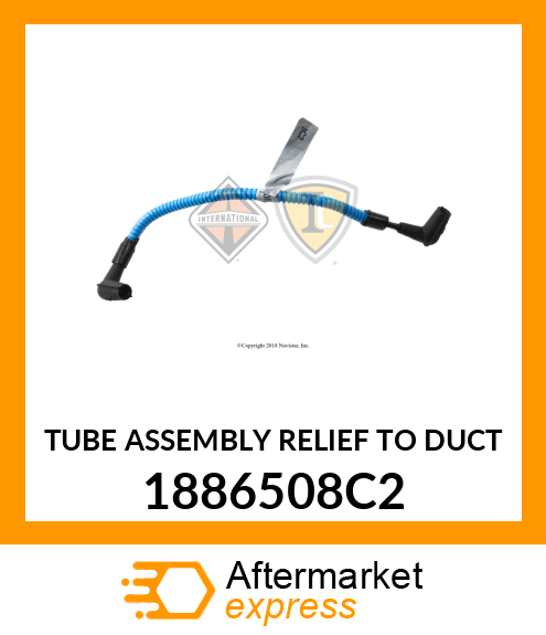 TUBE ASSEMBLY RELIEF TO DUCT 1886508C2