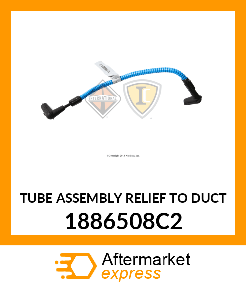 TUBE ASSEMBLY RELIEF TO DUCT 1886508C2