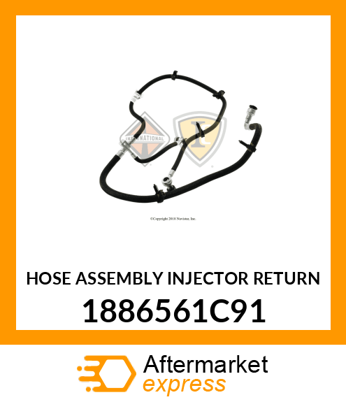 HOSE ASSEMBLY INJECTOR RETURN 1886561C91