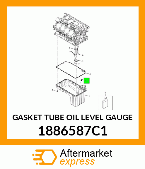 GASKET TUBE OIL LEVEL GAUGE 1886587C1