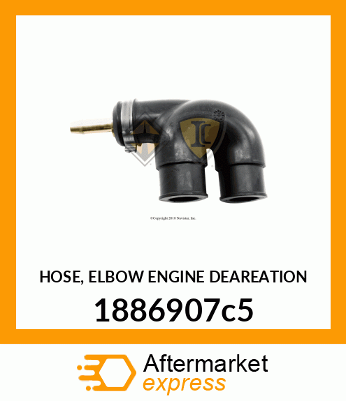HOSE, ELBOW ENGINE DEAREATION 1886907c5