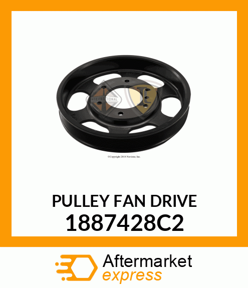 PULLEY FAN DRIVE 1887428C2
