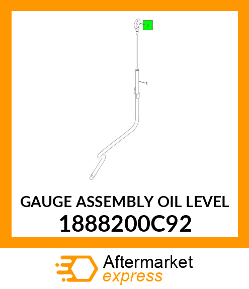 GAUGE ASSEMBLY OIL LEVEL 1888200C92