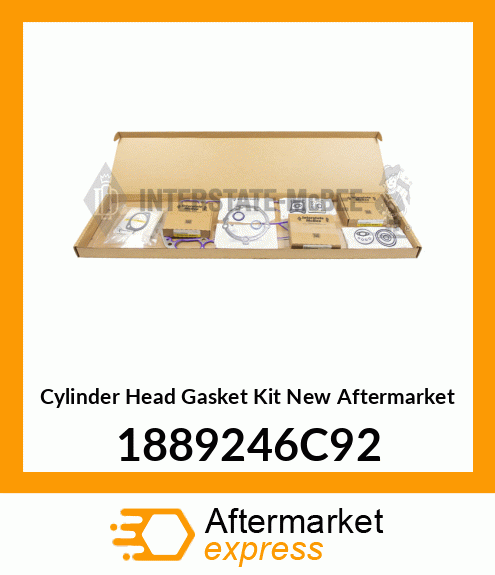 Cylinder Head Gasket Kit New Aftermarket 1889246C92