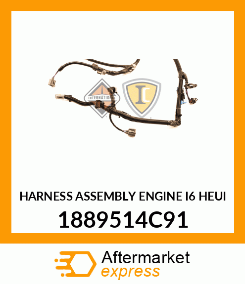 HARNESS ASSEMBLY ENGINE I6 HEUI 1889514C91