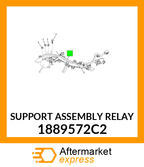 SUPPORT ASSEMBLY RELAY 1889572C2