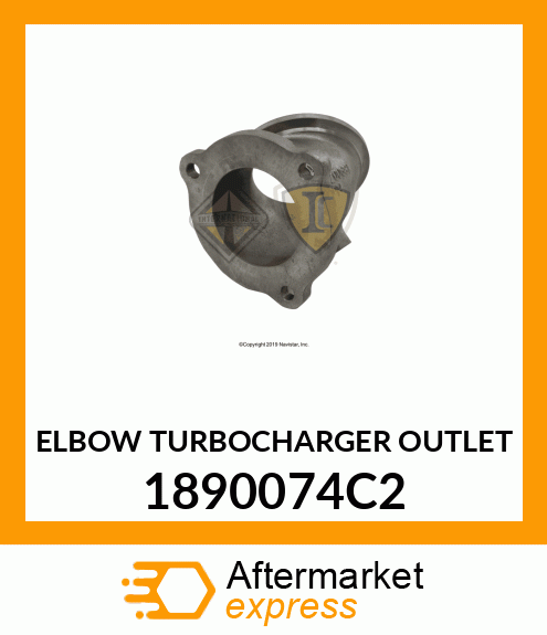 ELBOW TURBOCHARGER OUTLET 1890074C2