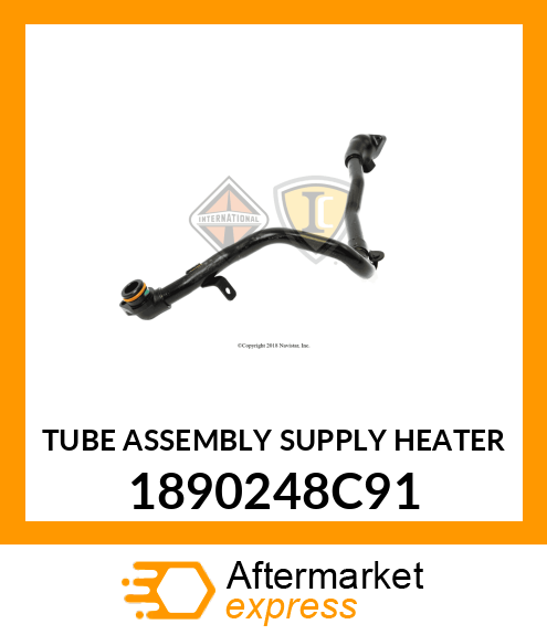 TUBE ASSEMBLY SUPPLY HEATER 1890248C91