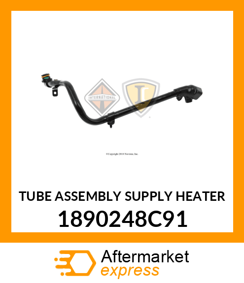 TUBE ASSEMBLY SUPPLY HEATER 1890248C91