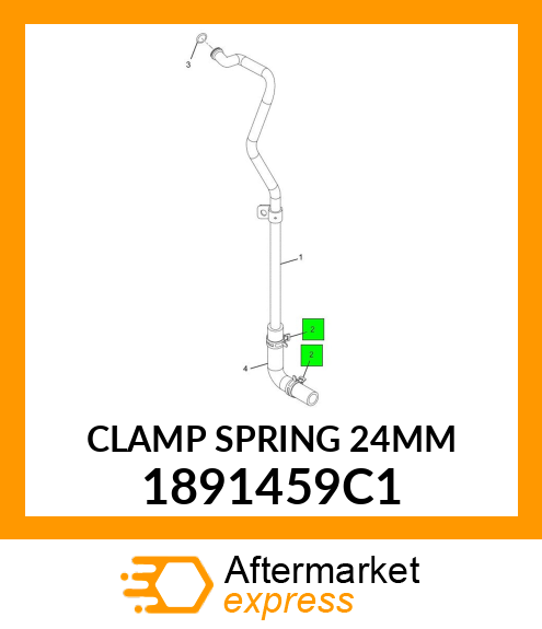 CLAMP SPRING 24MM 1891459C1