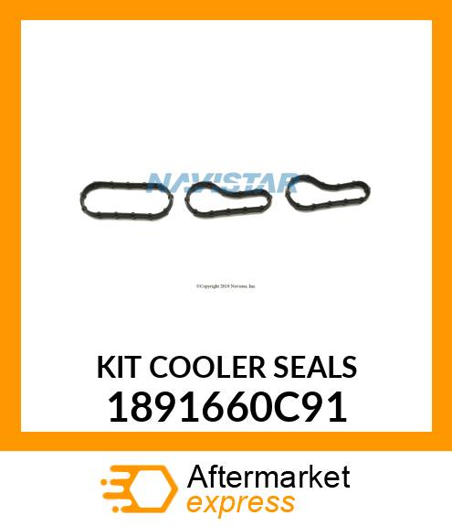 KIT COOLER SEALS 1891660C91