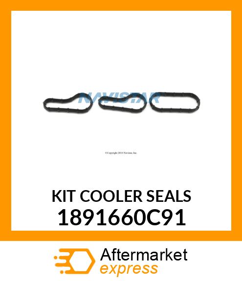 KIT COOLER SEALS 1891660C91