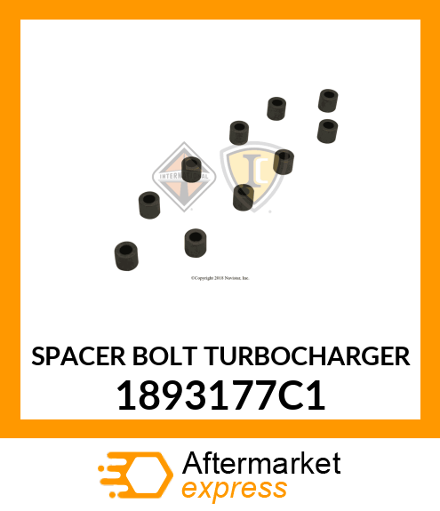 SPACER BOLT TURBOCHARGER 1893177C1