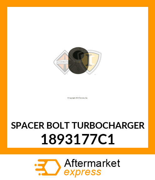 SPACER BOLT TURBOCHARGER 1893177C1