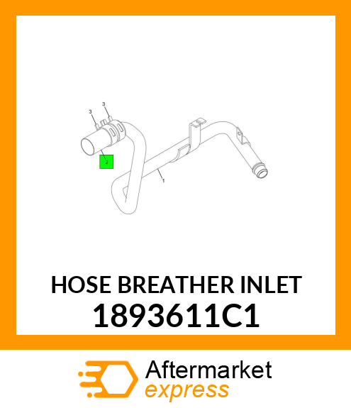 HOSE BREATHER INLET 1893611C1