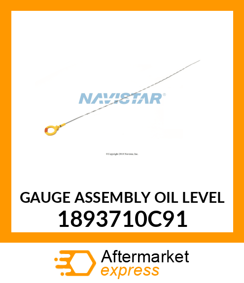 GAUGE ASSEMBLY OIL LEVEL 1893710C91