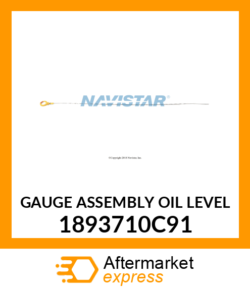 GAUGE ASSEMBLY OIL LEVEL 1893710C91