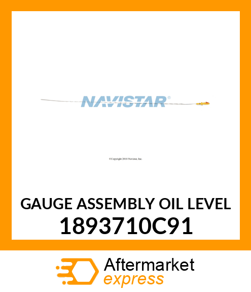 GAUGE ASSEMBLY OIL LEVEL 1893710C91