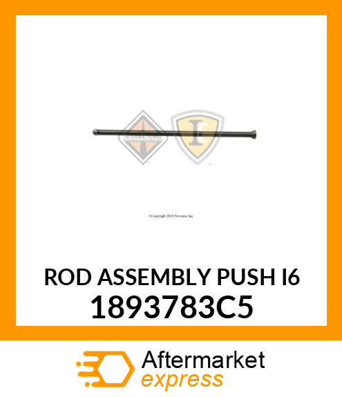 ROD ASSEMBLY PUSH I6 1893783C5