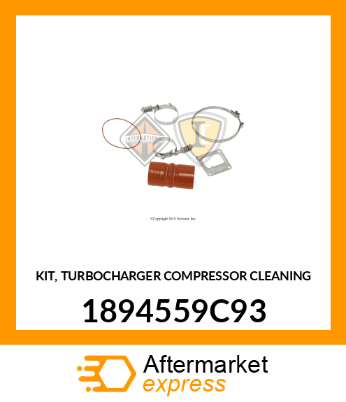 KIT, TURBOCHARGER COMPRESSOR CLEANING 1894559C93