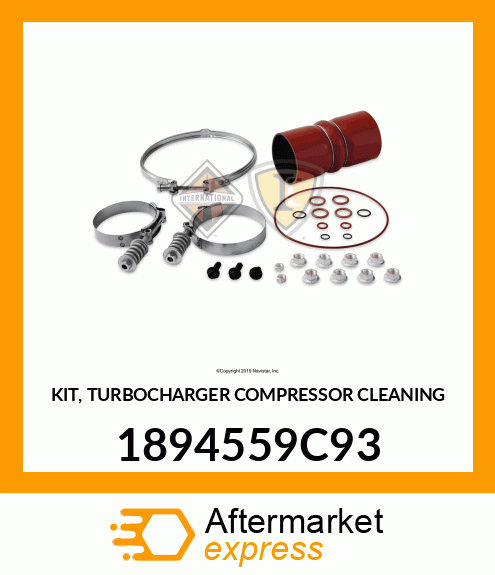 KIT, TURBOCHARGER COMPRESSOR CLEANING 1894559C93