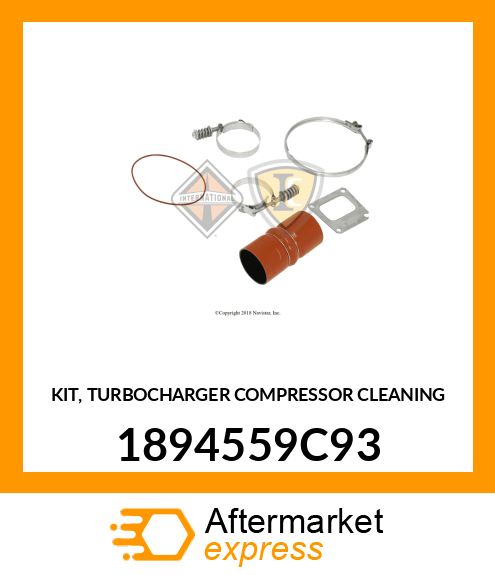 KIT, TURBOCHARGER COMPRESSOR CLEANING 1894559C93