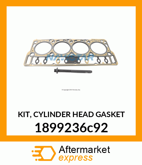 KIT, CYLINDER HEAD GASKET 1899236c92