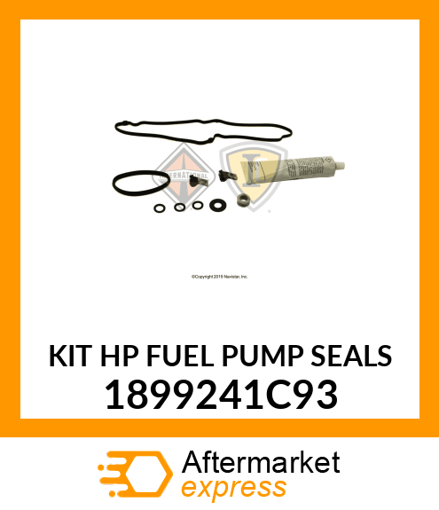 KIT HP FUEL PUMP SEALS 1899241C93