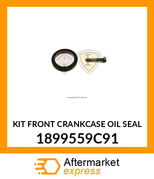 KIT FRONT CRANKCASE OIL SEAL 1899559C91