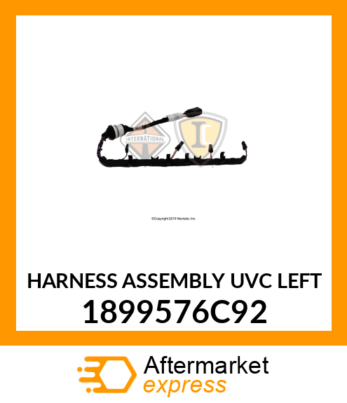 HARNESS ASSEMBLY UVC LEFT 1899576C92