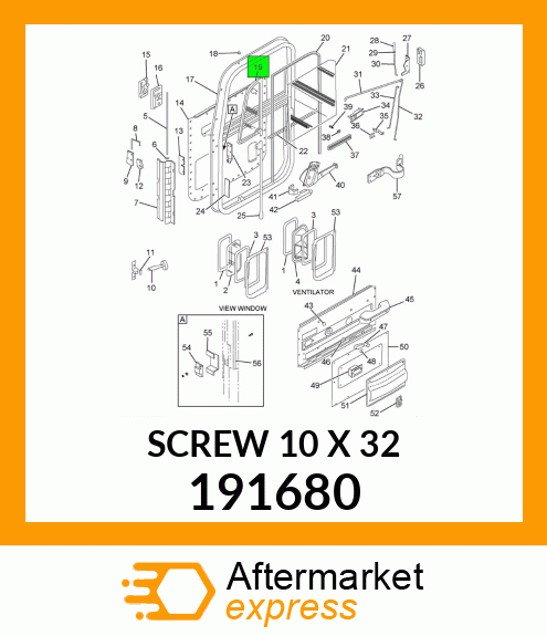 SCREW 10 X 32 191680
