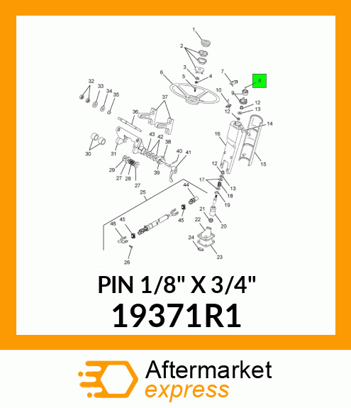 PIN 1/8" X 3/4" 19371R1