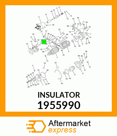 INSULATOR 1955990