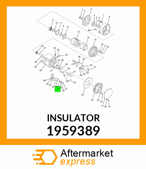 INSULATOR 1959389