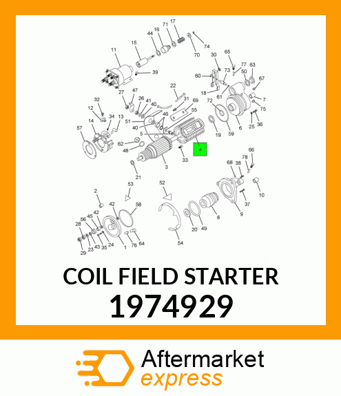 COIL FIELD STARTER 1974929