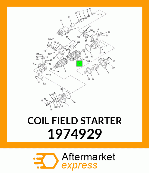 COIL FIELD STARTER 1974929