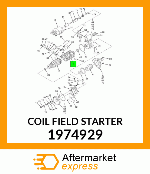 COIL FIELD STARTER 1974929