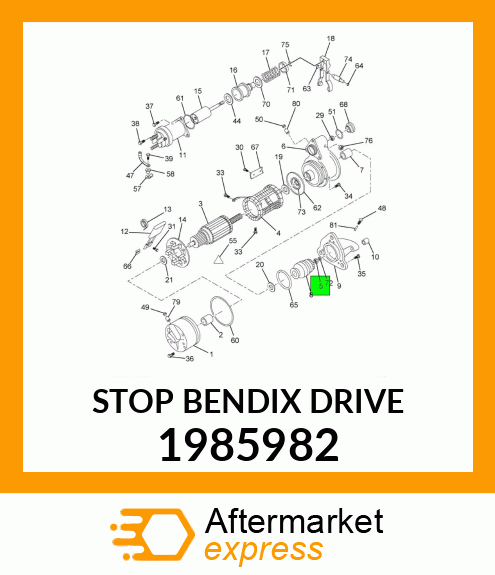 STOP BENDIX DRIVE 1985982