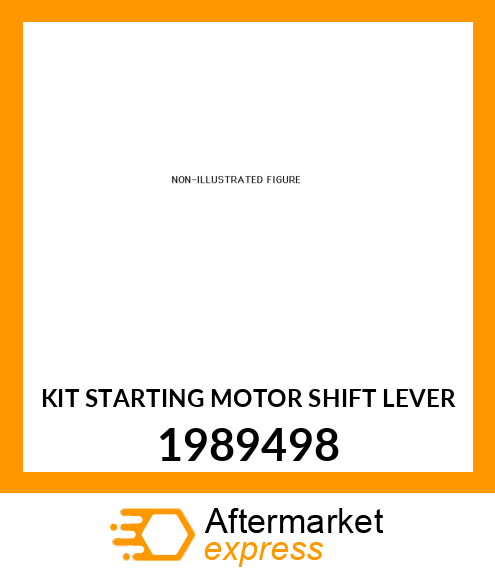 KIT STARTING MOTOR SHIFT LEVER 1989498