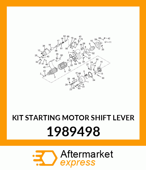 KIT STARTING MOTOR SHIFT LEVER 1989498