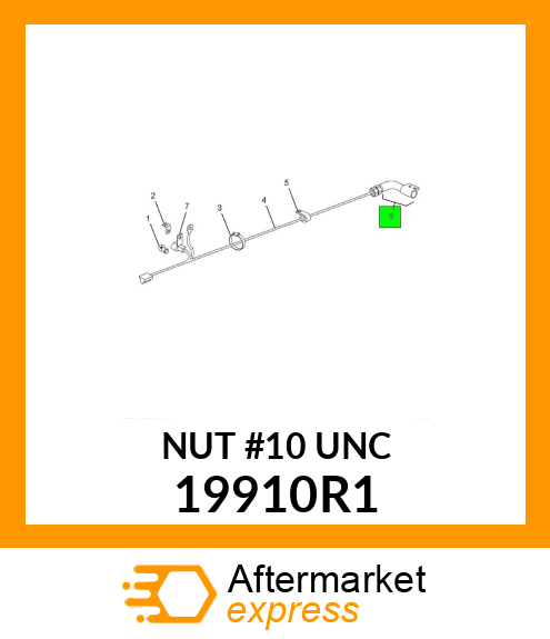 NUT #10 UNC 19910R1