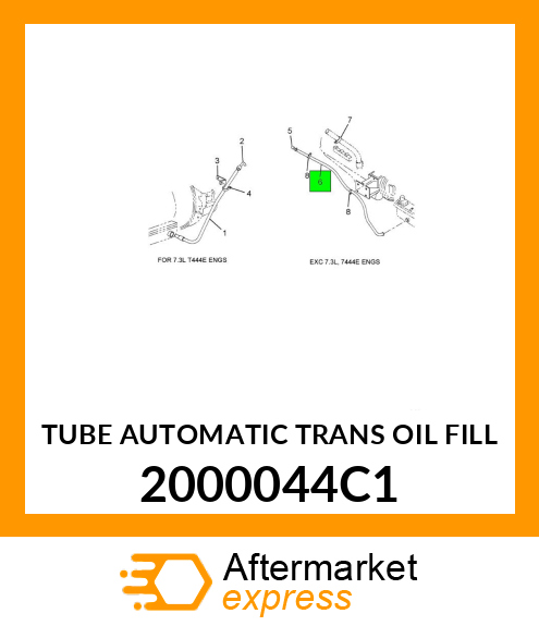 TUBE AUTOMATIC TRANS OIL FILL 2000044C1