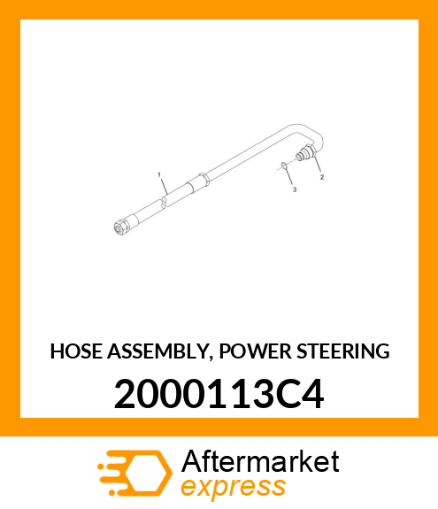 HOSE ASSEMBLY, POWER STEERING 2000113C4