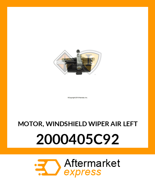 MOTOR, WINDSHIELD WIPER AIR LEFT 2000405C92